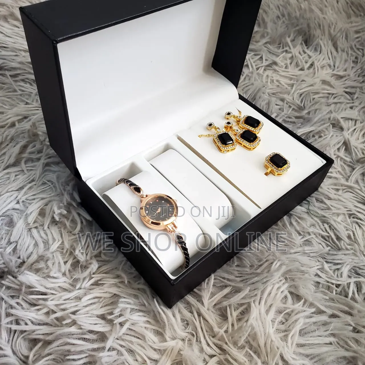 4pc Elegant Ladies Jewelry Gift Set(Square)