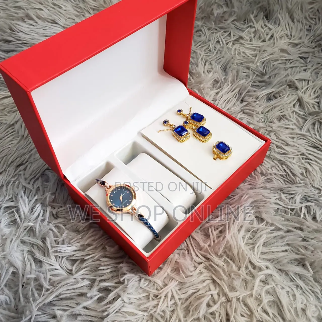 4pc Elegant Ladies Jewelry Gift Set(Square)