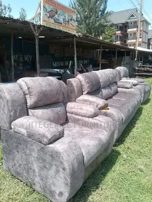 Grey Semi Recliner Seat