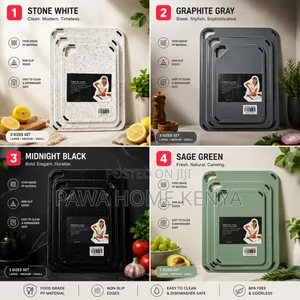 3pc Marble Chopping Board