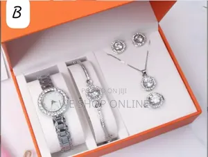 Elegant 5 in 1 Ladies Jewelry Gift Set
