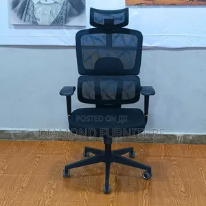 High Back Ergonomic Mesh Office Chair With Headrest Lumbar Support