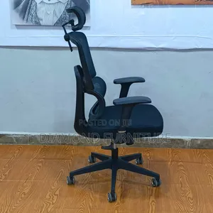 High Back Ergonomic Mesh Office Chair With Headrest Lumbar Support
