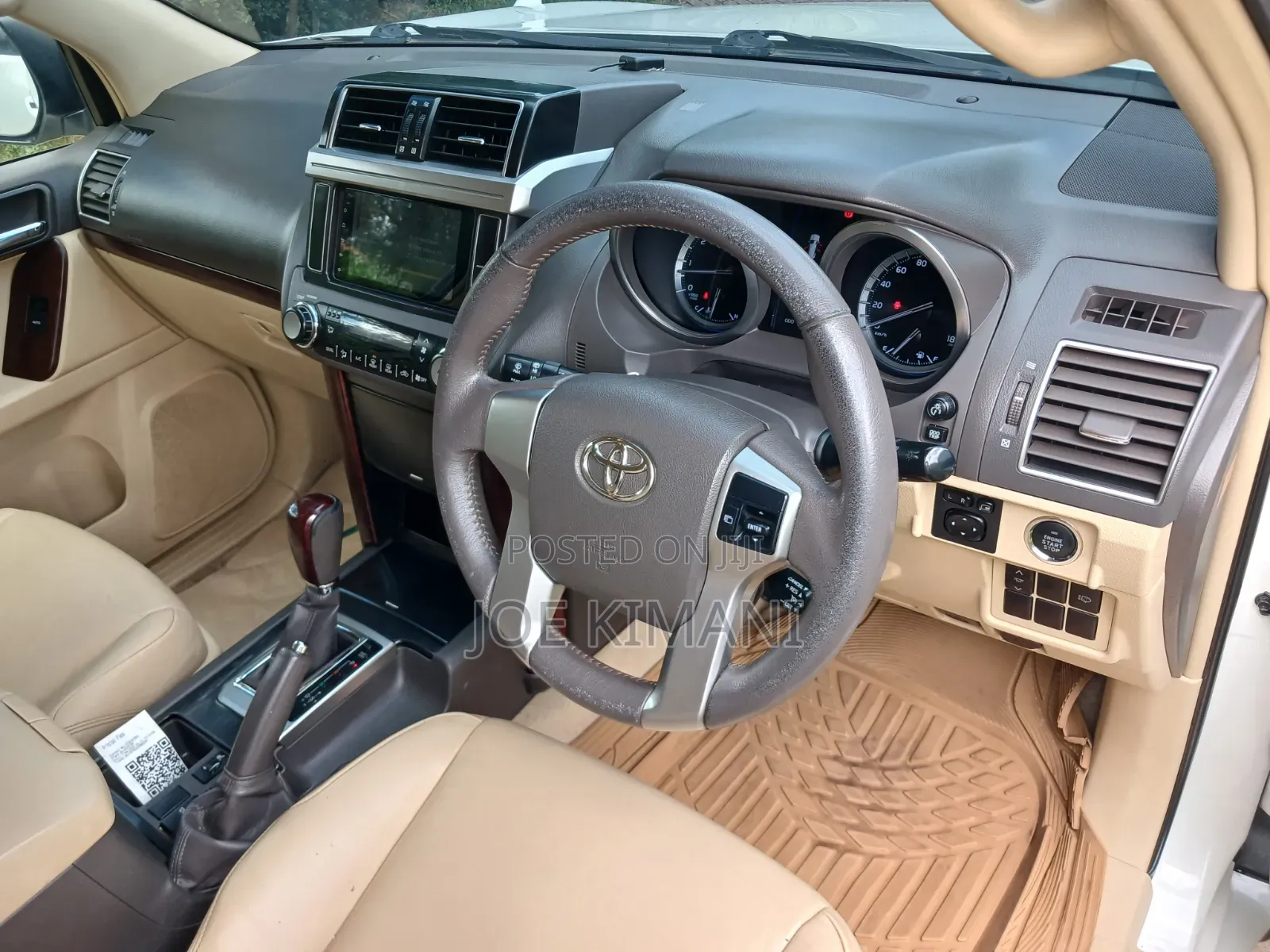 Toyota Land Cruiser Prado 2017 White