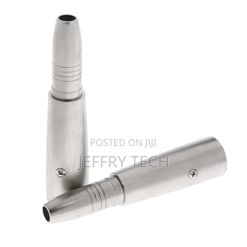 XLR 3-Pin Male to 1/4 6.35mm Mono Jack Audio Cable Mic Adapter"