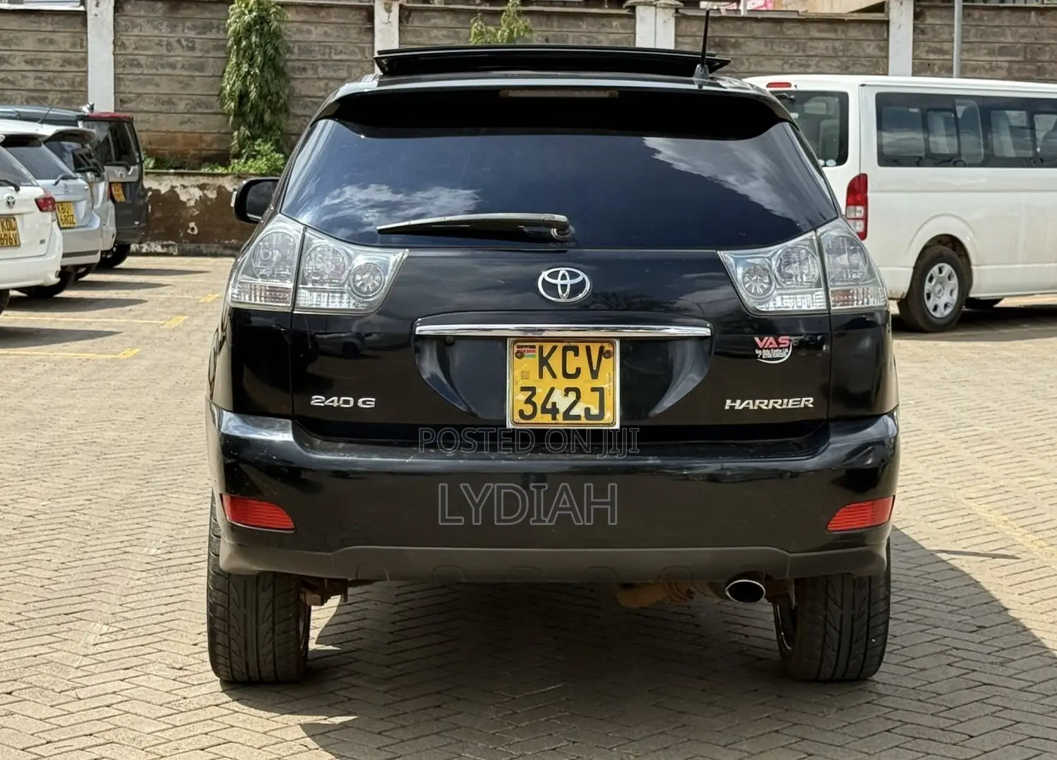 Toyota Harrier 2012 Black