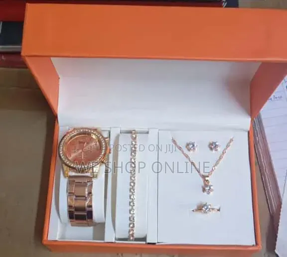 Ladies 5pc Jewelry Gift Set* (Geneva - Simple)