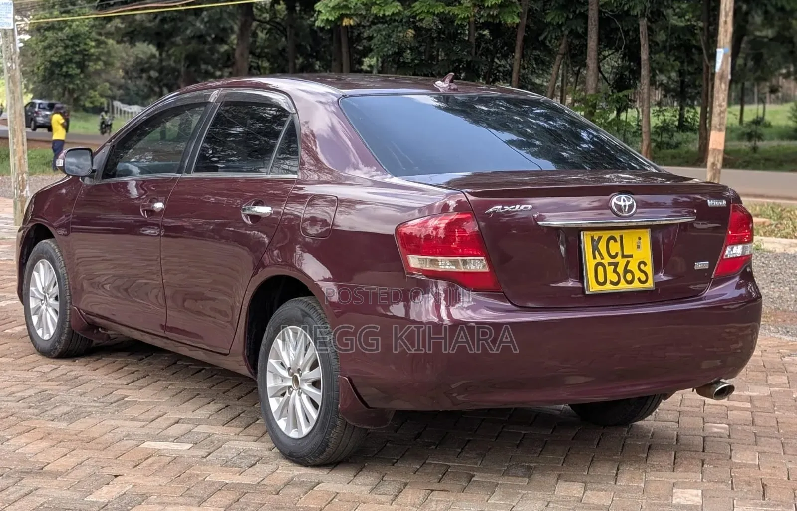 Toyota Axio 2011 Purple