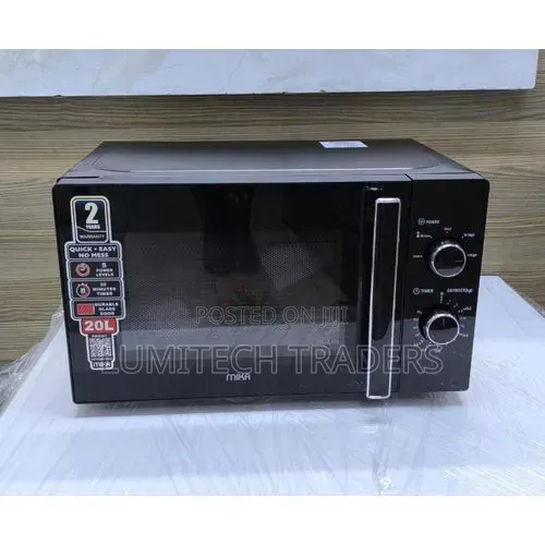 Mika Manual Microwave 20 L, 700w Black