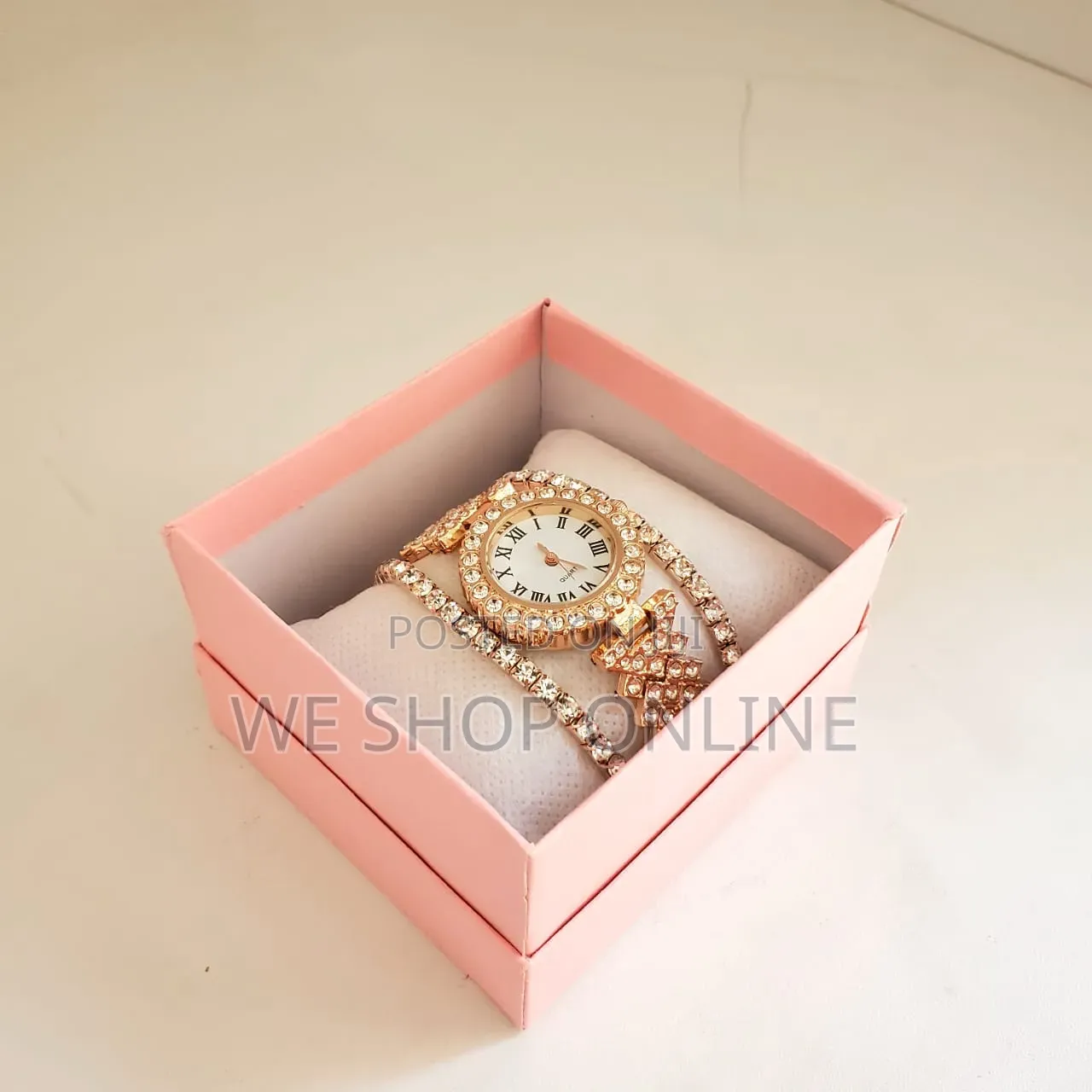 3 in 1 Ladies Watch+ Bracelet Set