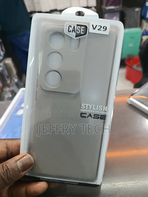 Silicone Back Cover Compatible With Vivo Y29 Beige Color