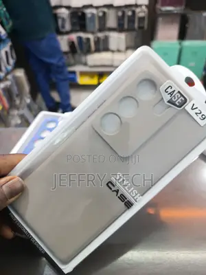 Silicone Back Cover Compatible With Vivo Y29 Beige Color