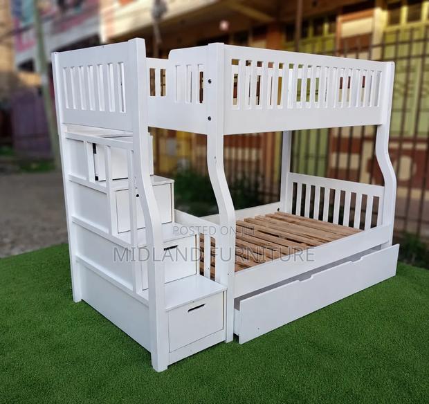 Wooden Decker Bunk Bed for Kids / Pay After Delivery - thumbnail 4