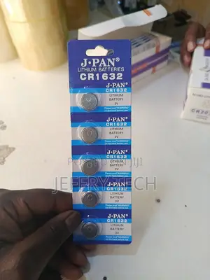 J-Pan Cr1632 Lithium Button Cell Battery Pack.