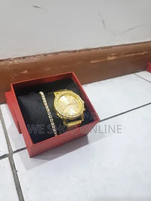 2 Pc Geneva Ladies Watch Set