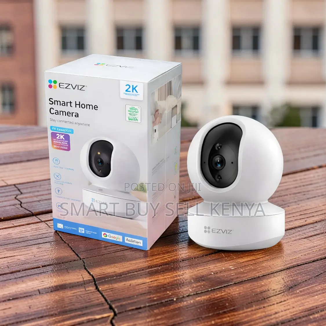 Ezviz Ty1 Pro 2mp Ultra Hd Wi-Fi Camera With Real-Time Surveillance