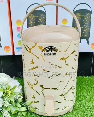 9.5l Marble Print Single Tap Tea Urn