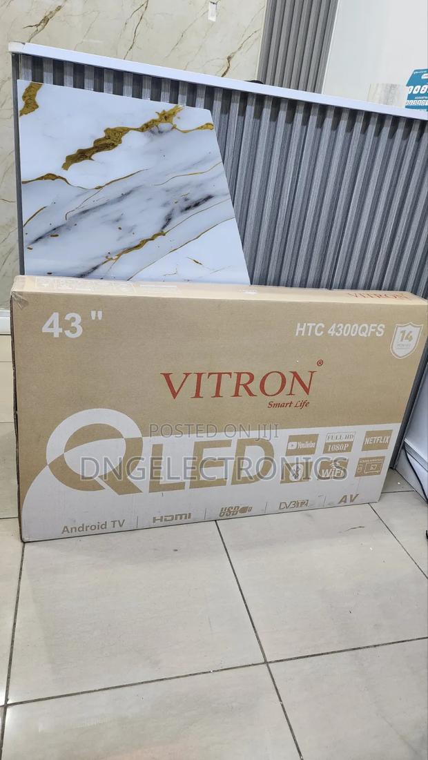 Vitron 43inches Qled Tv - thumbnail 2