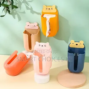 Cartoon Style Wall Mounted Tissue Box