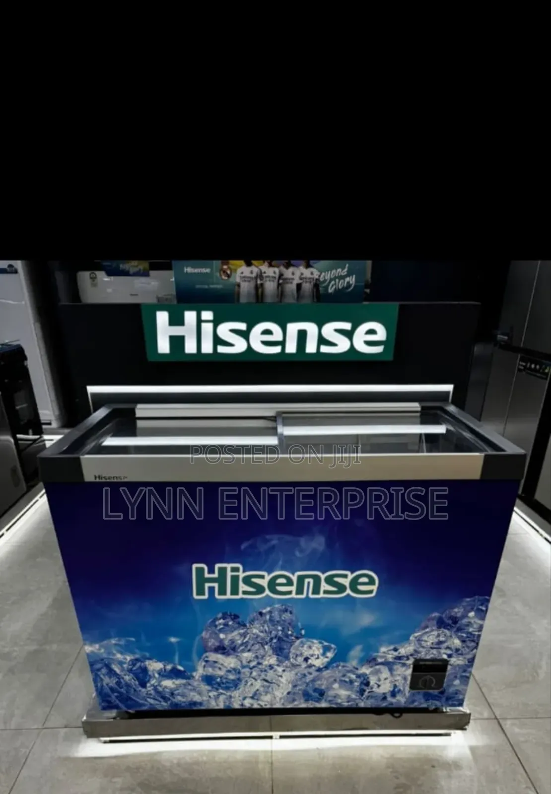 Hisense Chest Freezer 245 Litres Grey Door