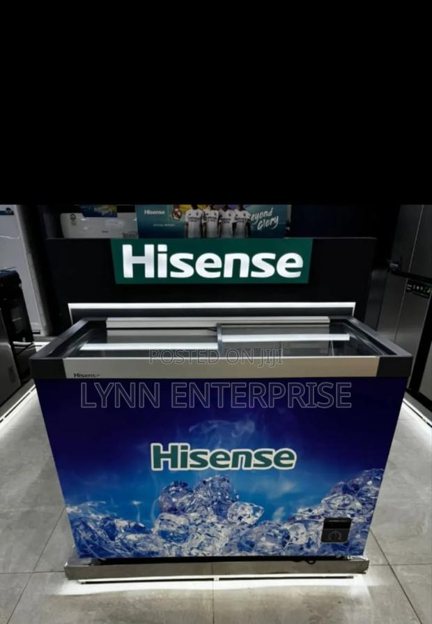 Hisense Chest Freezer 245 Litres Grey Door