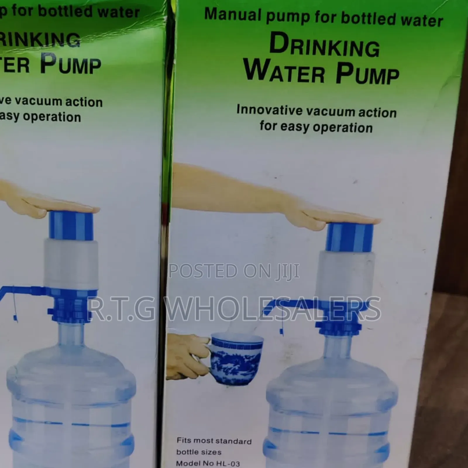 Manual Water Pump Portable Hand Press Dispenser