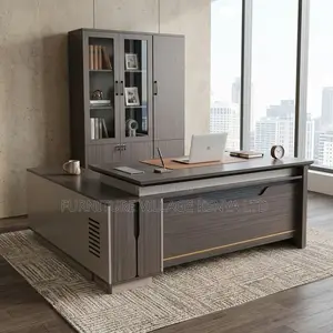 L-Shaped 180cm Boss Executive Task Table
