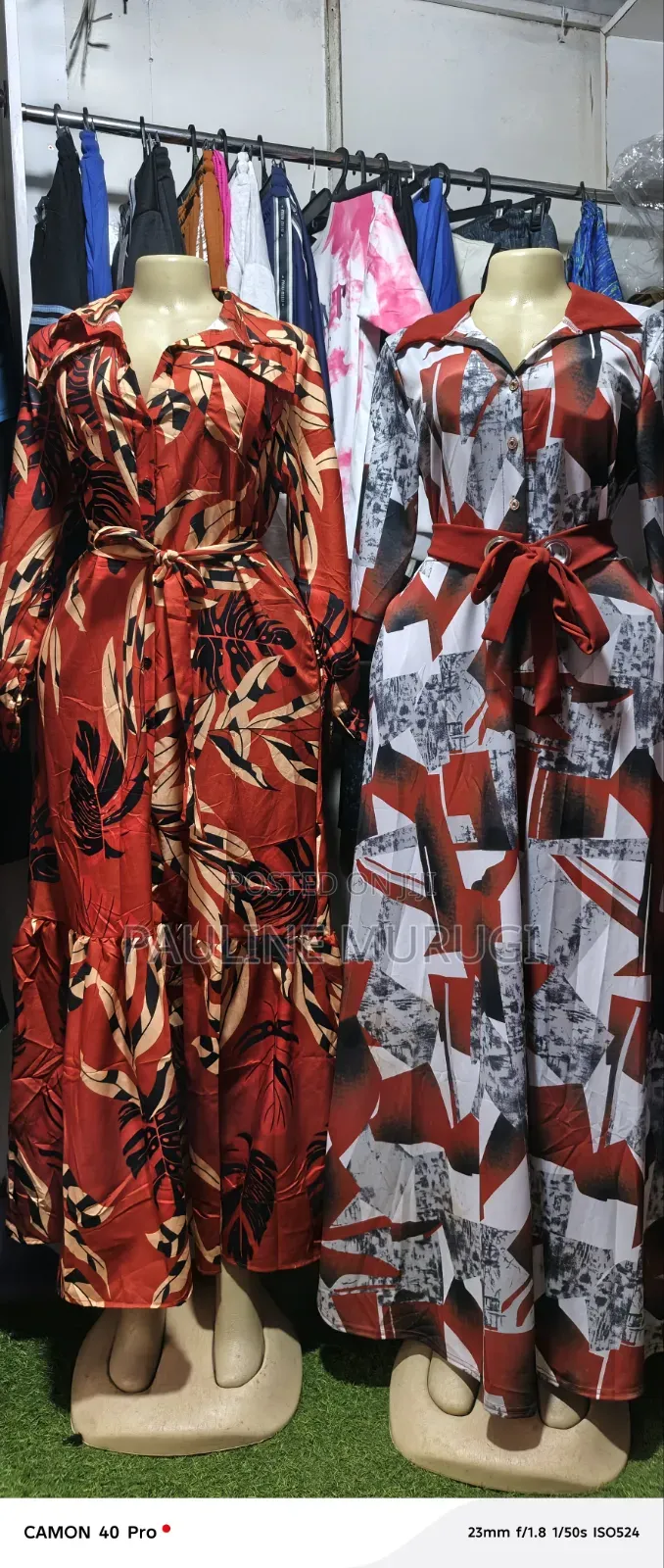 Long Maxi Dresses Available in Different Sizes and Different Colors.