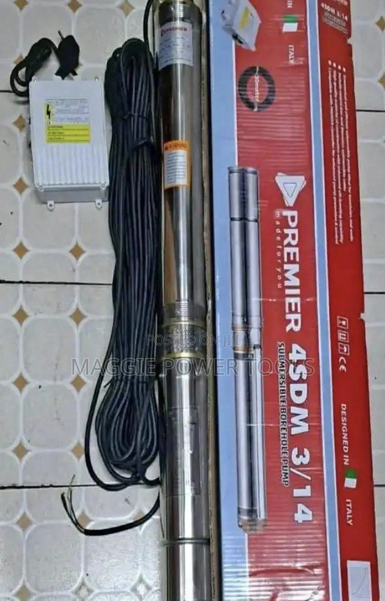 Heavy Duty 2hp 130m Electric Submersible Water Pump/ Submersible Pump