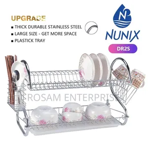 Nunix 2 Tier Dish Rack