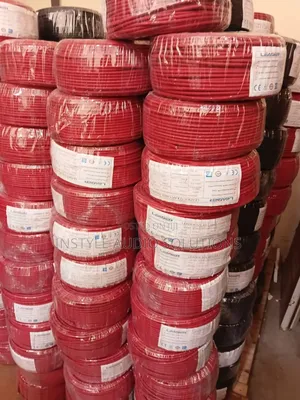 4.0 Mm Solar Pv Drop Cable 100 Meters Each (Red Black)