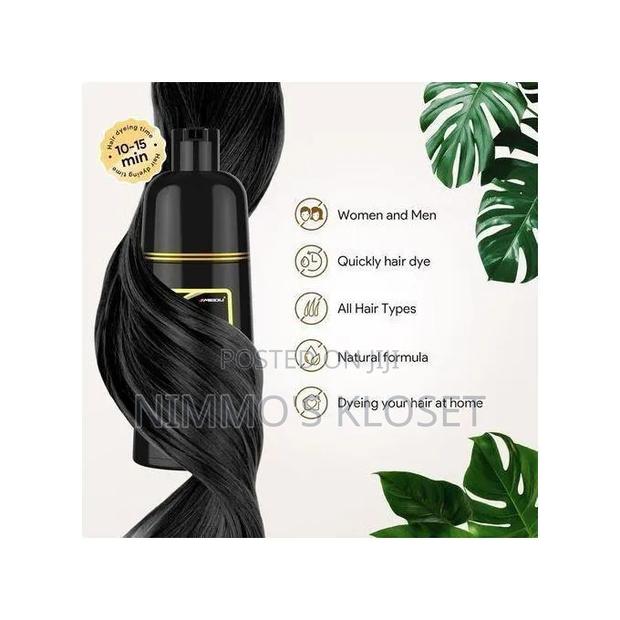 Meidu 3-in-1 Black Hair Dye Shampoo - thumbnail 3