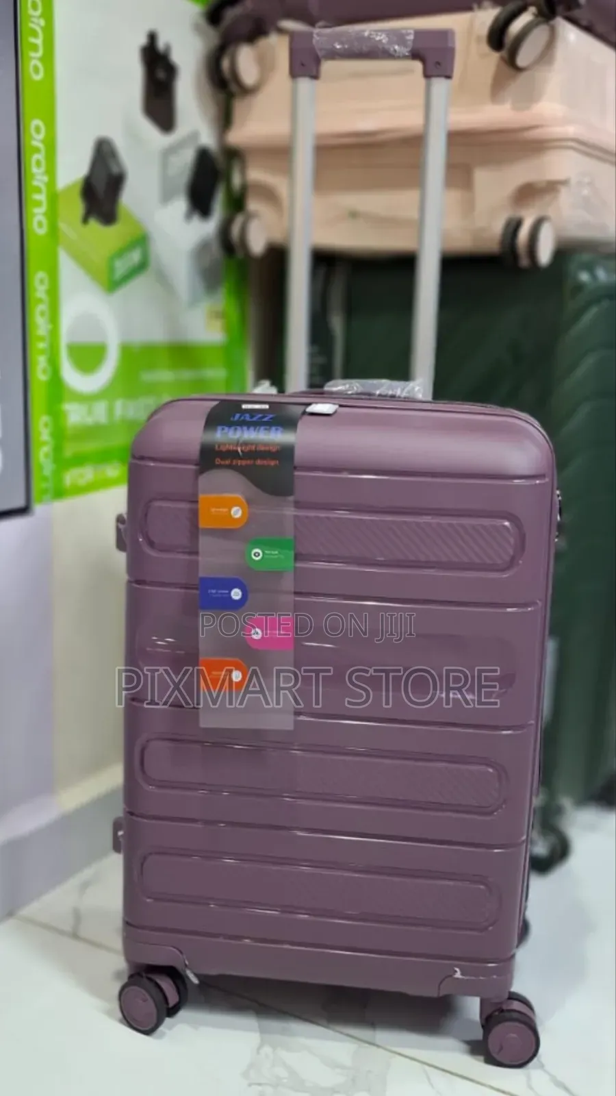 Unbreakable Rubber Suitcase Single Medium Size