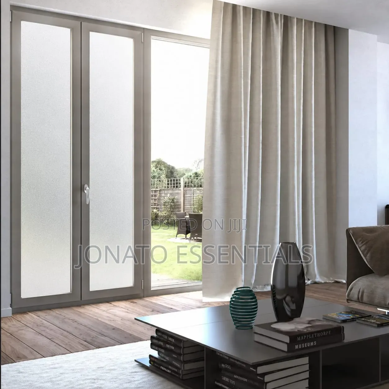 Frosted Glass Window Film Privacy Sticker Roll for Office Home