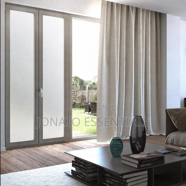 Frosted Glass Window Film Privacy Sticker Roll for Office Home - thumbnail 4
