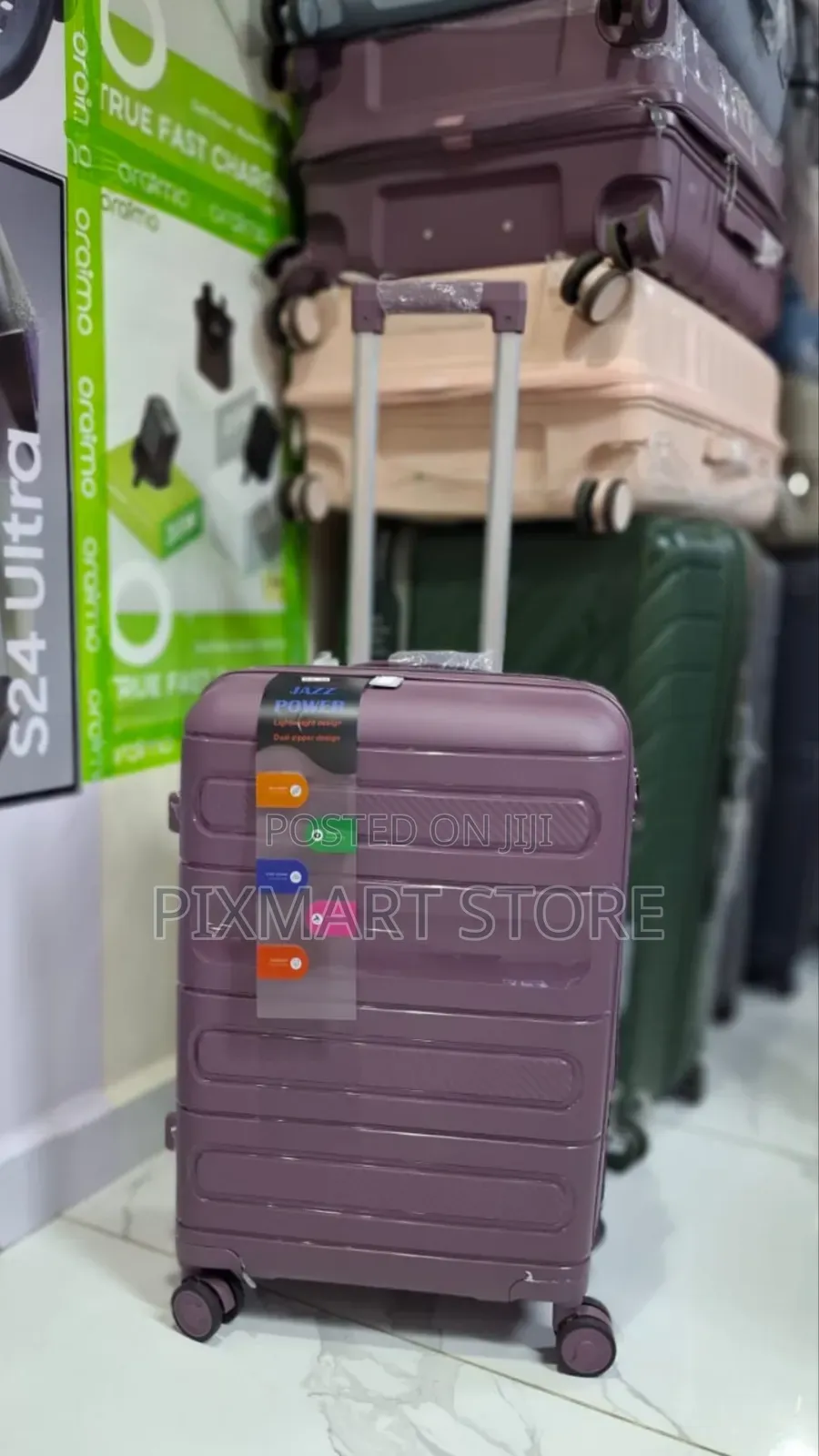 Unbreakable Rubber Suitcase Single Medium Size