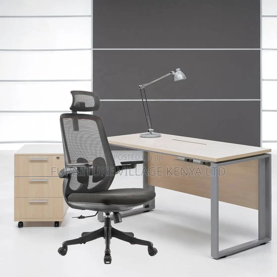 Ergonomic High-Back Breathable Computer Seat