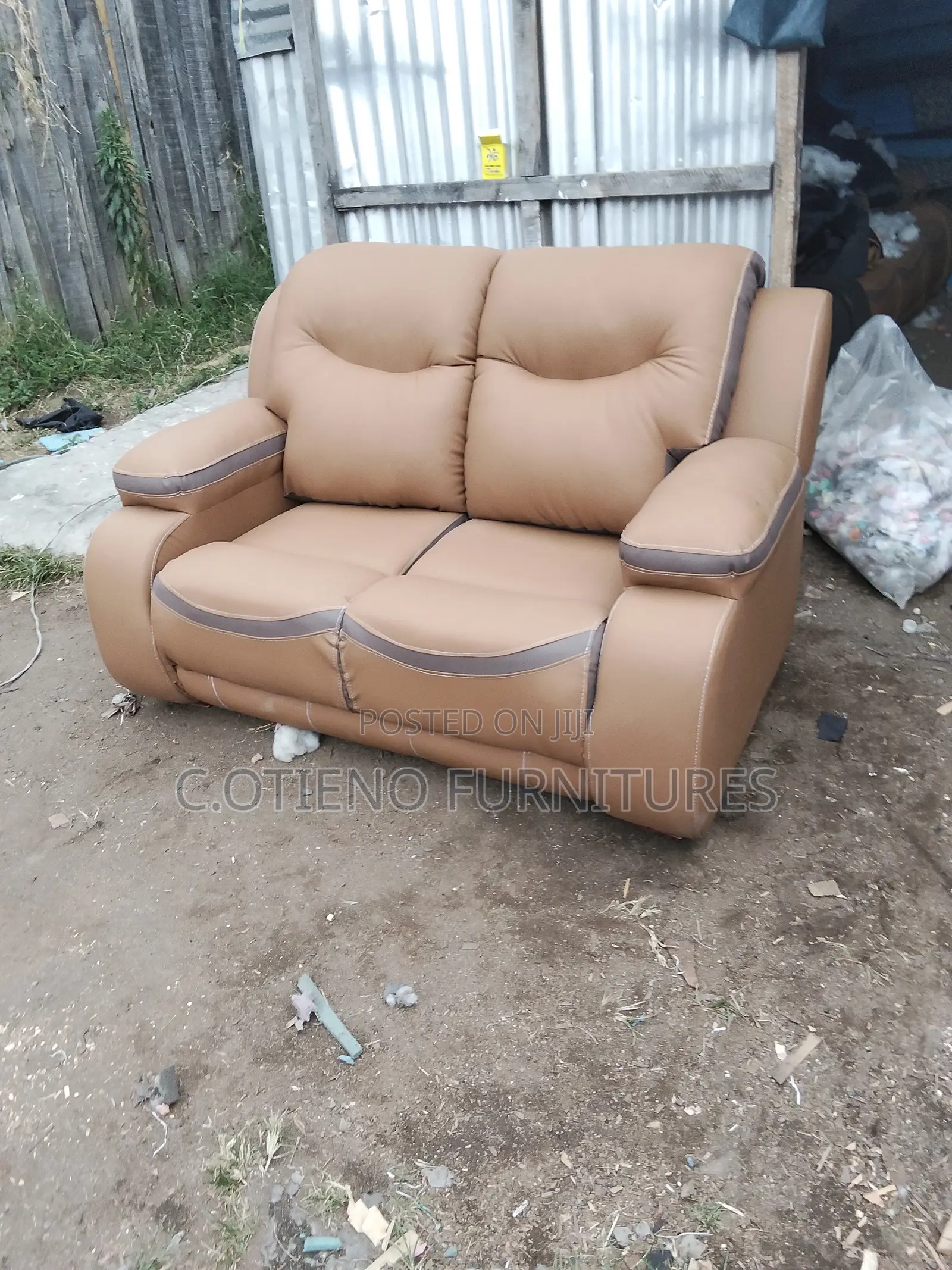 Brown Permanent Seat