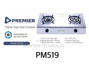Premier Table Top Gas Cooker