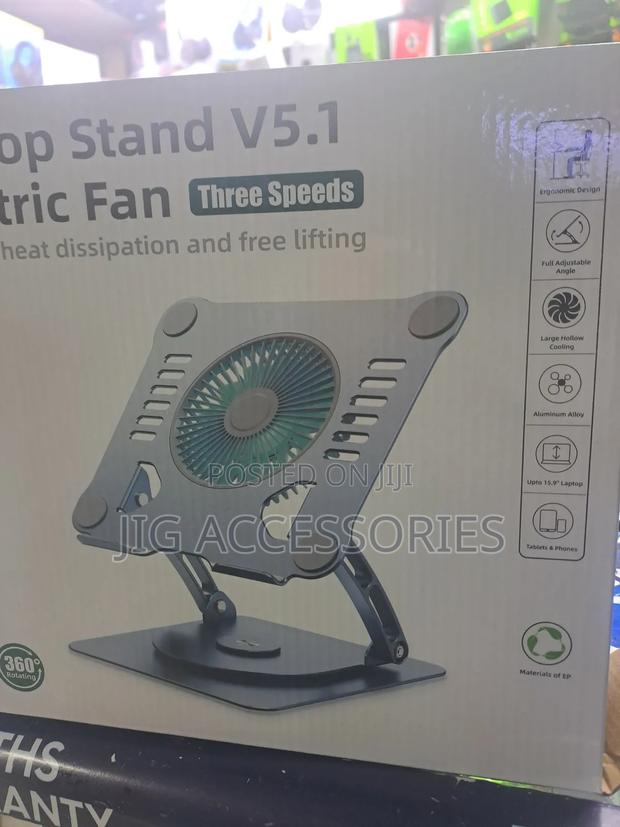 Laptop Stand With Fan - thumbnail 2