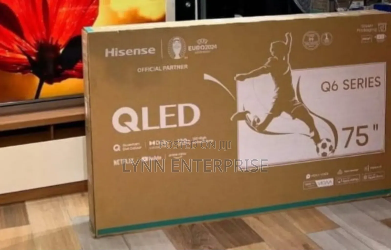 Hisense 75inches Tv Qled Smart Frameless (Q6