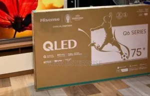 Hisense 75inches Tv Qled Smart Frameless (Q6