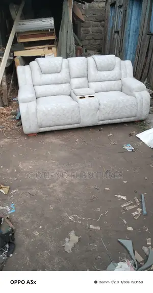 White Recliner Seat
