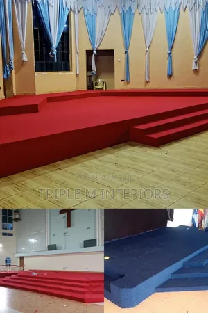 Sound Insulating Broadloom Altar Carpet for Large Churches