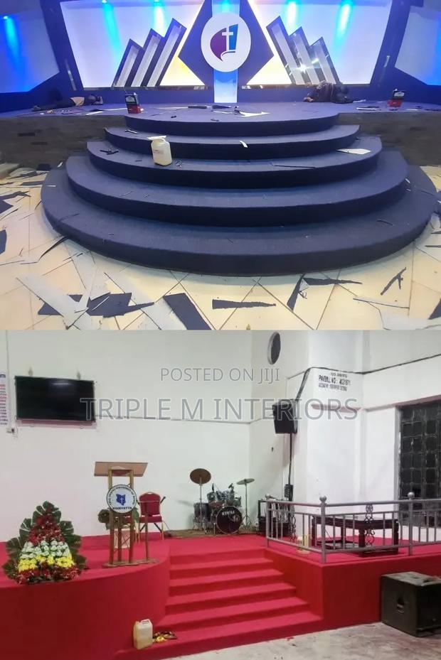 Custom Church Altar Decoration Carpets for All Denominations