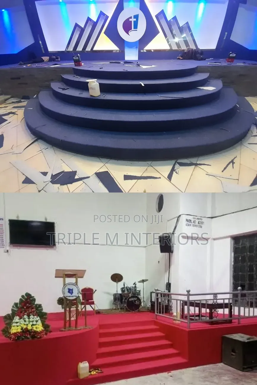 Custom Church Altar Decoration Carpets for All Denominations