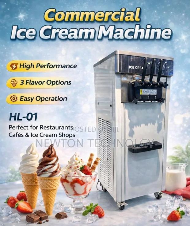 Commercial Ice Cream Machine - main view