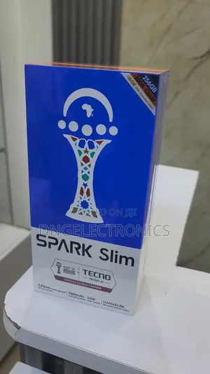 New Tecno Spark Slim 256 GB Black