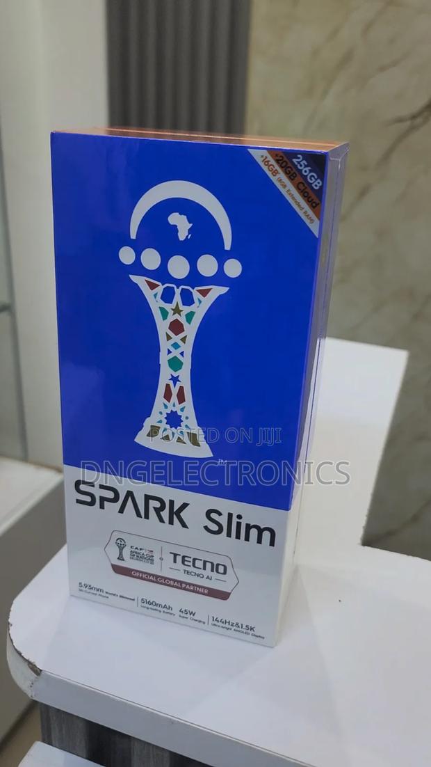 New Tecno Spark Slim 256 GB Black - thumbnail 2
