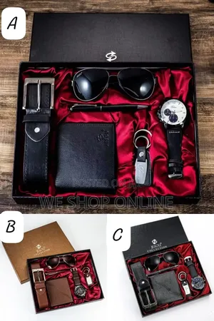 6 in 1 -Hot Fashion Jesou Men's Gift Set Exquisite Packaged